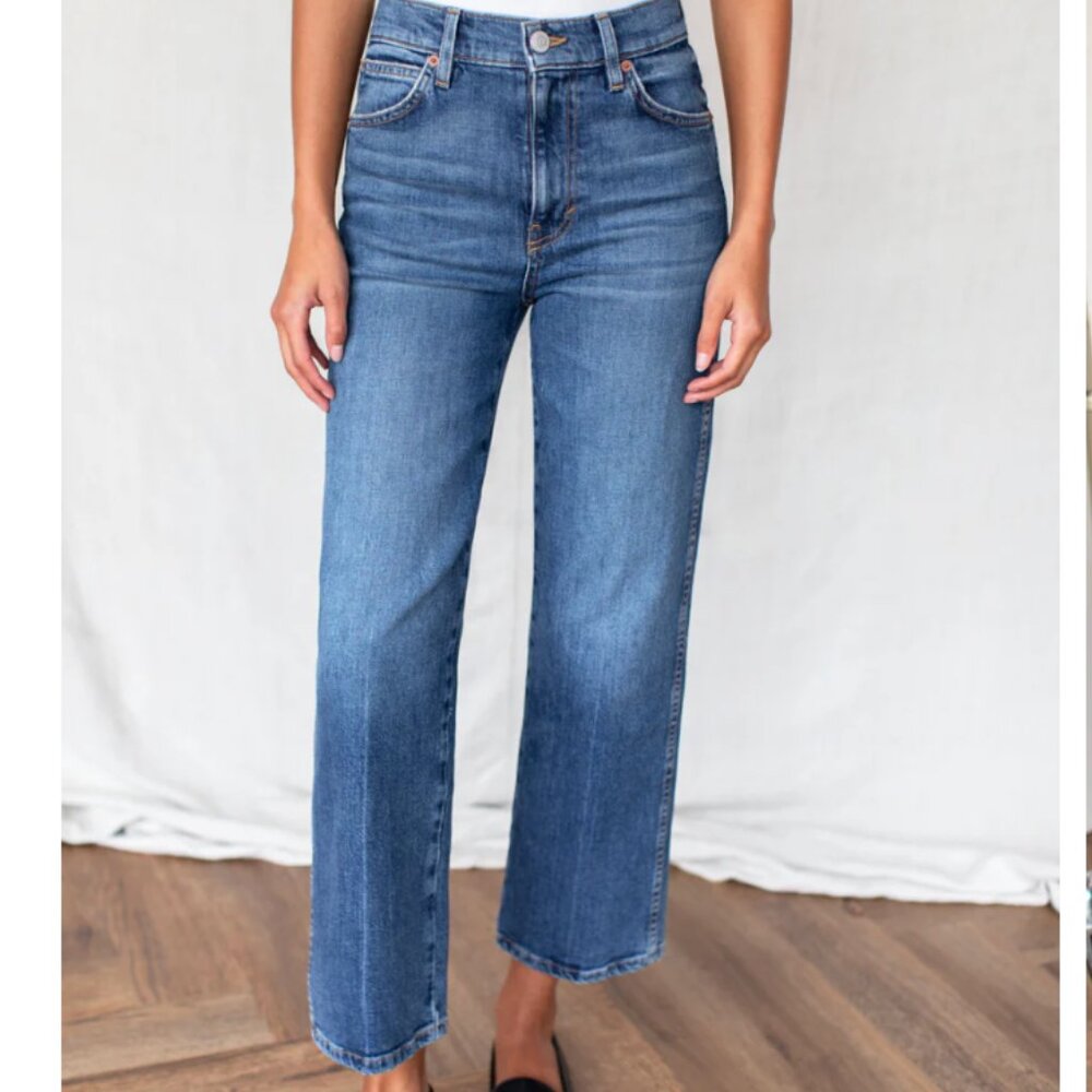 Twin Doves Treasure Straight Ankle Jean